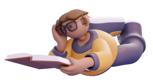 Image boy with book